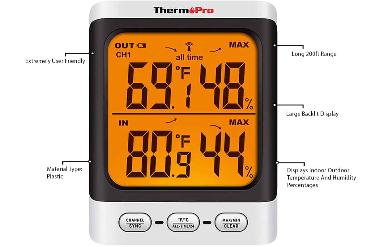 ✓Top 5:Best indoor outdoor thermometer In 2022[ thermometer ] 